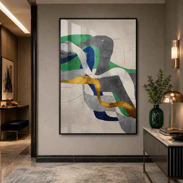 Abstrato Entrelaçado