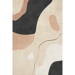 Abstratos Formas Tons Terrosos I
