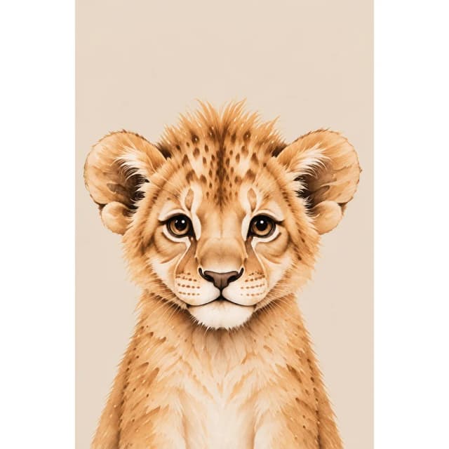 Bichinhos Safari Aquarela I