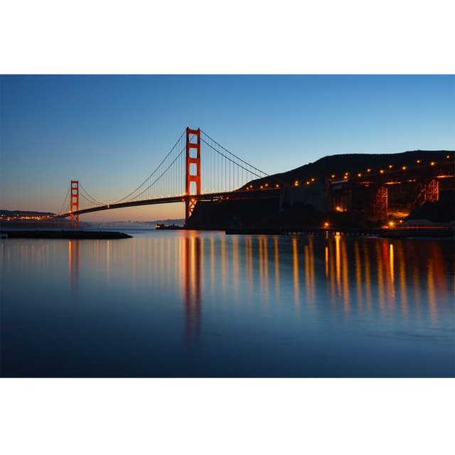 Golden Gate Reflected