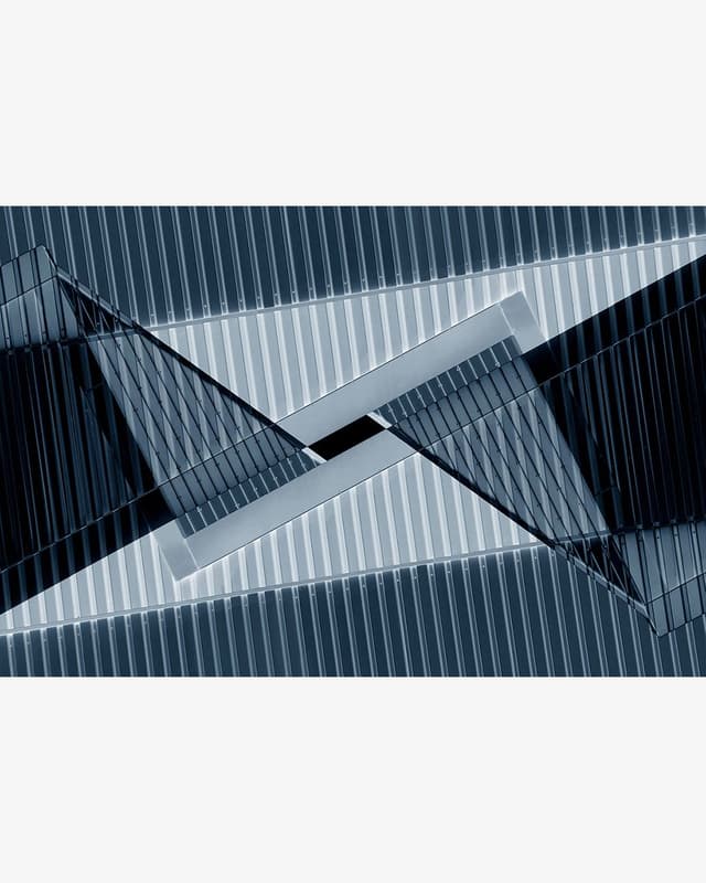 Geométrico azul IV