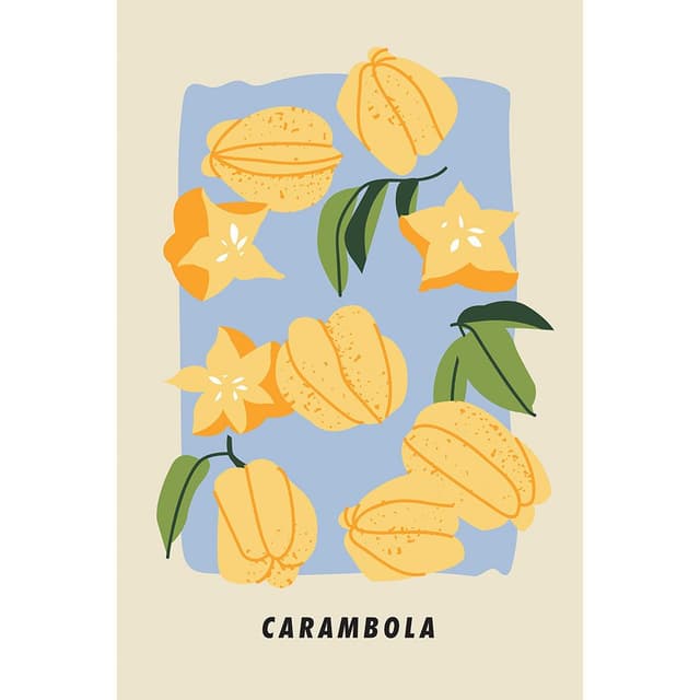 Ilustração de Frutas I