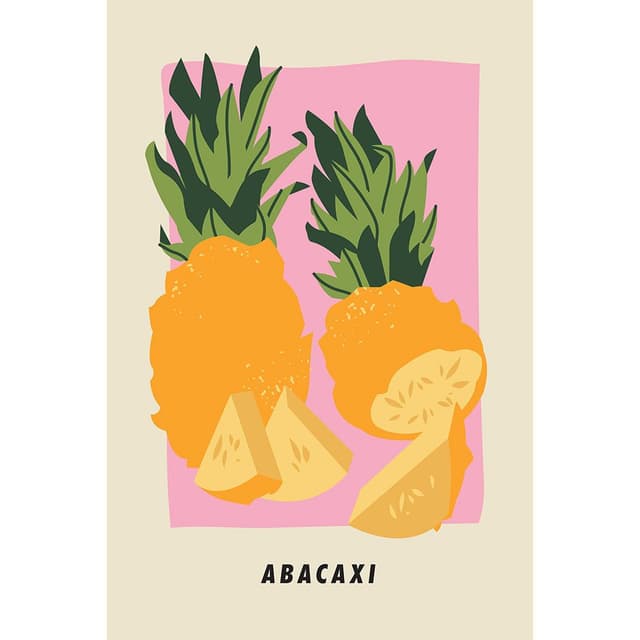 Ilustração de Frutas VI