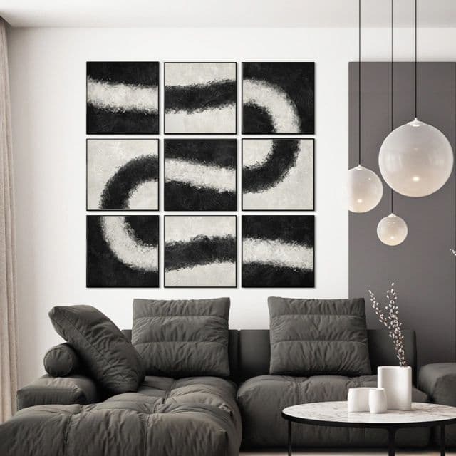 Coleção Abstrato Curvas V