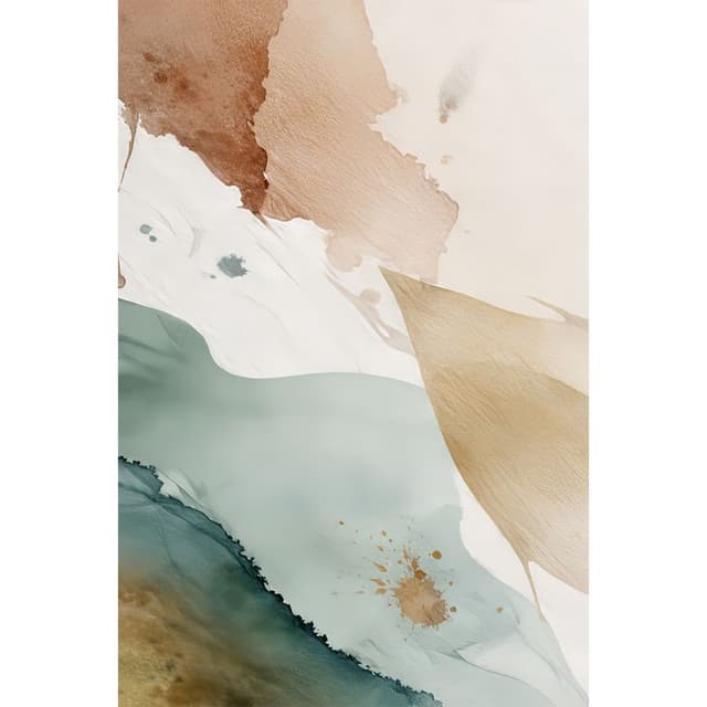 Botânicos Abstratos Aquarela II